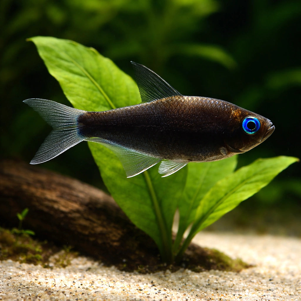 Nematobrycon Palmeri — South American Tetra for sale UK — AI scale plant view