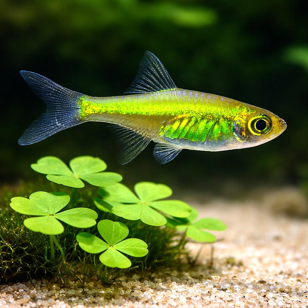 Neon Green — Rasboras for sale UK — AI scale plant view