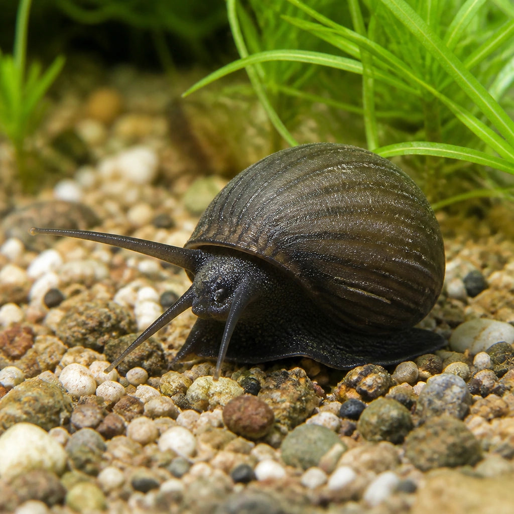 Hair Nerite Snail — Nerite Snails for sale UK — AI natural aquarium view