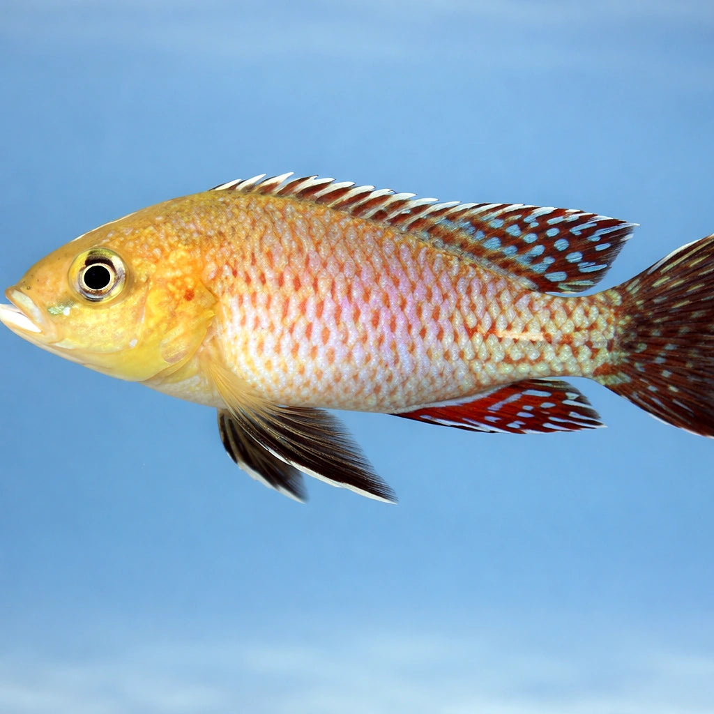 Nicolsi Mouthbreeder — tropical fish for sale UK — AI side clean view