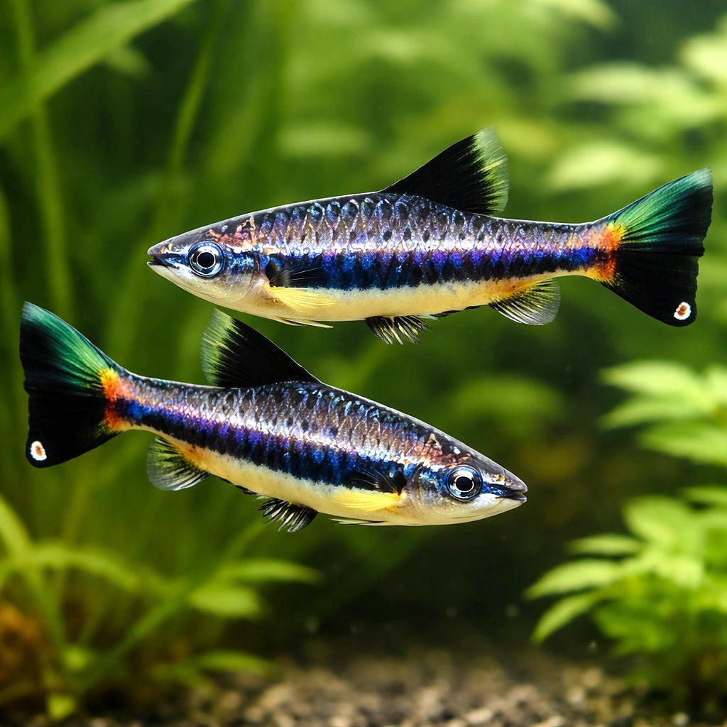 Nitindus Pancelfish — tropical fish for sale UK — AI pair planted view
