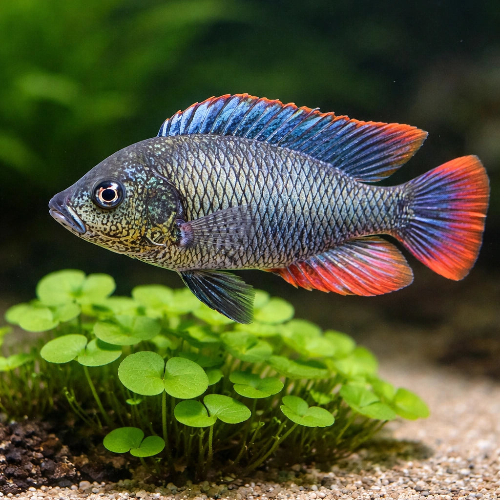 Nubilus Mouthbreeder — tropical fish for sale UK — AI scale plant view