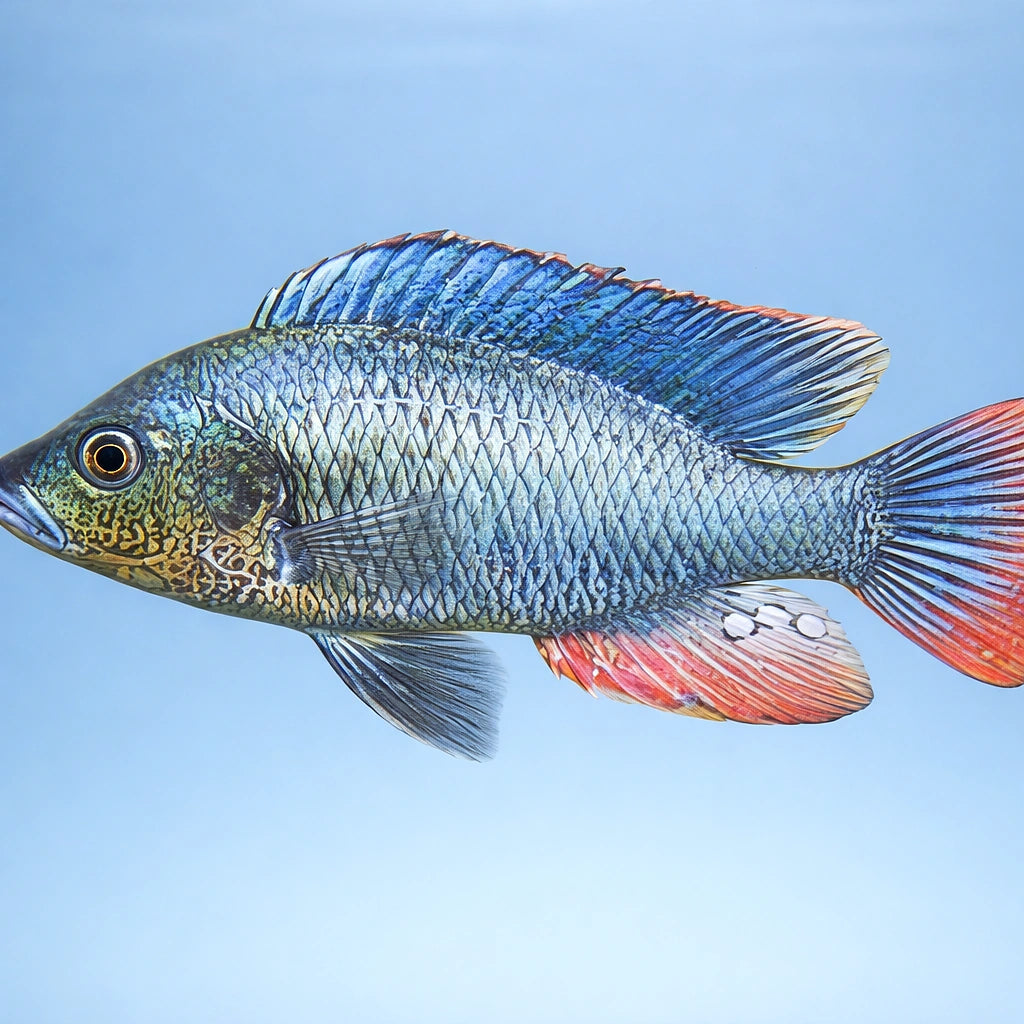 Nubilus Mouthbreeder — tropical fish for sale UK — AI side clean view