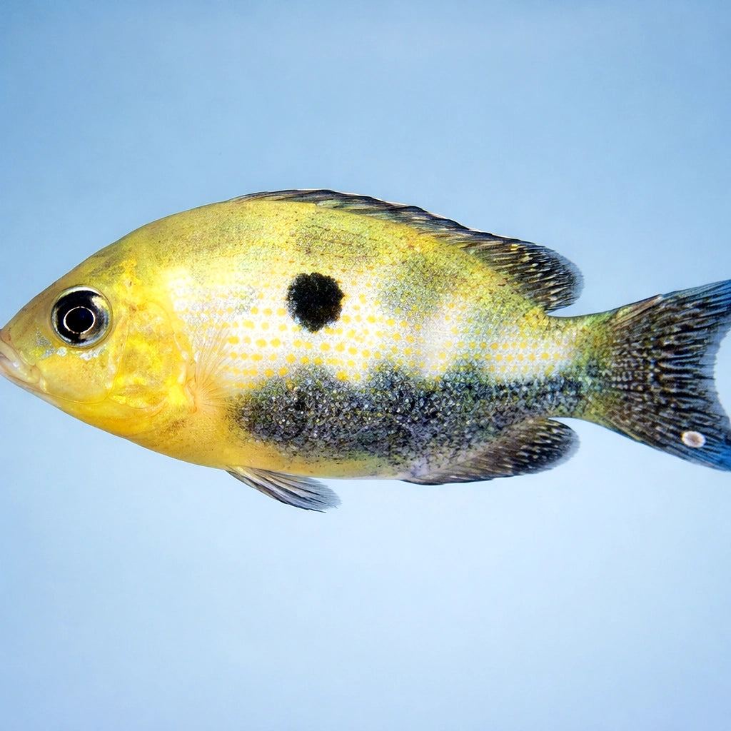 Orange Chromide — tropical fish for sale UK — AI side clean view