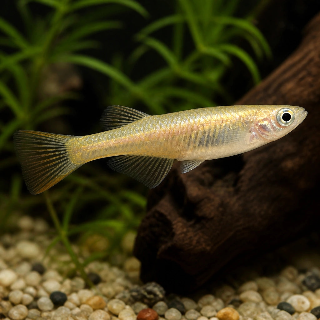Oryzias latipes tomoki — tropical fish for sale UK — AI natural aquarium view