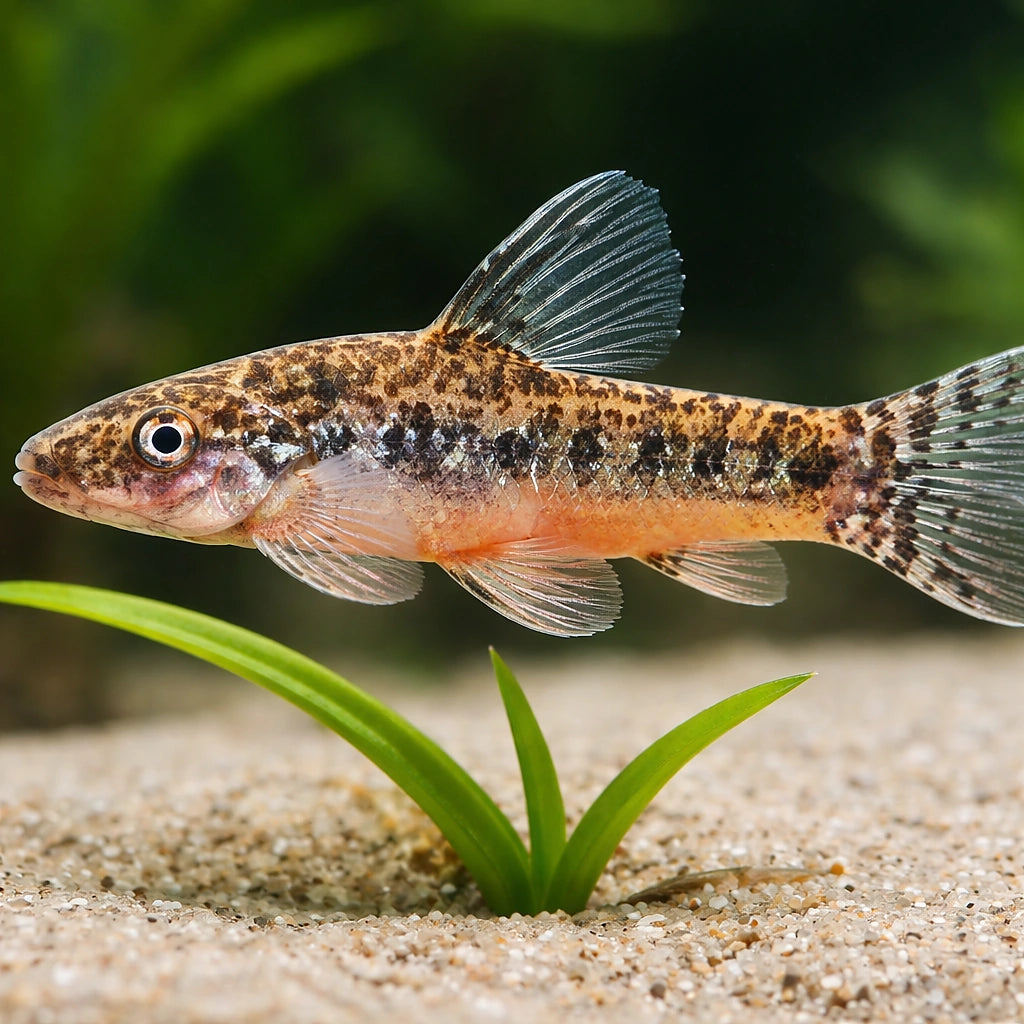 Otocinclus flexilis 3 - — tropical fish for sale UK — AI scale plant view