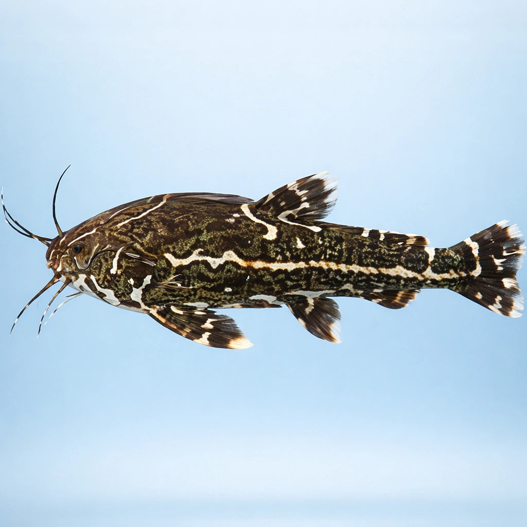 Painted Talking Catfish — tropical fish for sale UK — AI side clean view
