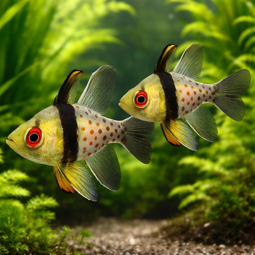 Pajama Cardinalfish M — tropical fish for sale UK — AI pair planted view