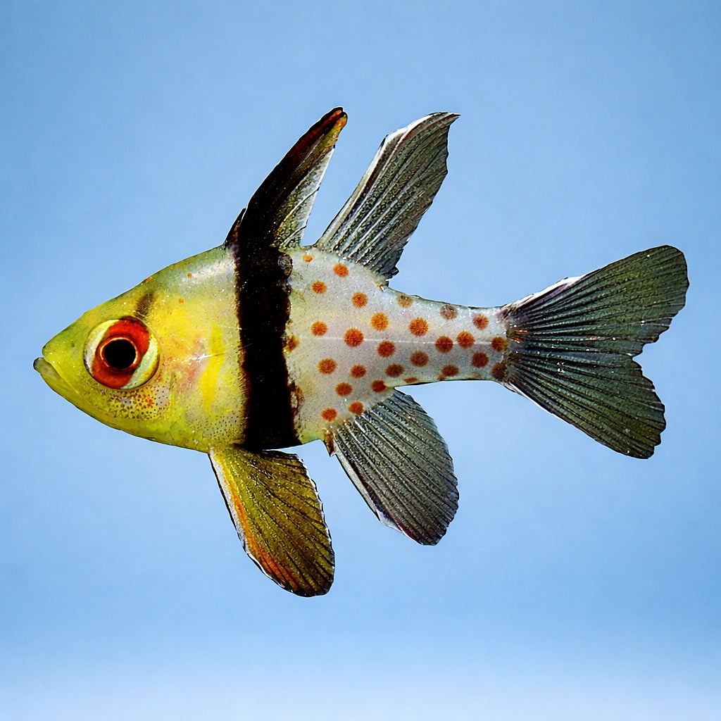 Pajama Cardinalfish M — tropical fish for sale UK — AI side clean view