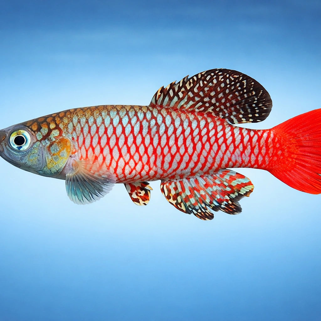 Palmquist's Nothobranch — tropical fish for sale UK — AI side clean view