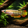 Panchax Lineatus — tropical fish for sale UK — AI hero driftwood view