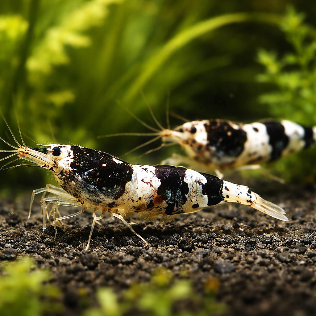 Paracaridina sp. Princess bee — tropical fish for sale UK — AI pair planted view
