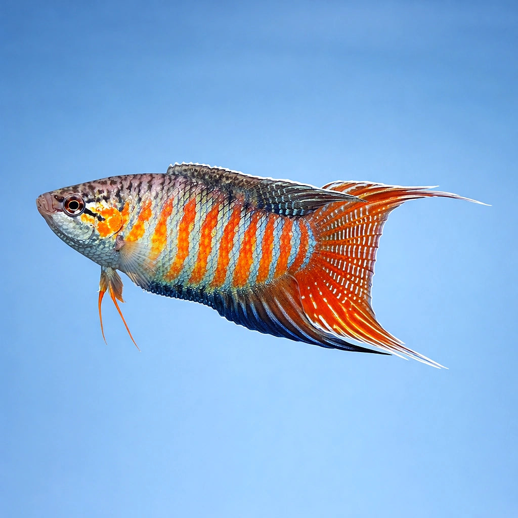 Paradise Gourami — Labyrinth Fish &amp; Gouramis for sale UK — AI side clean view