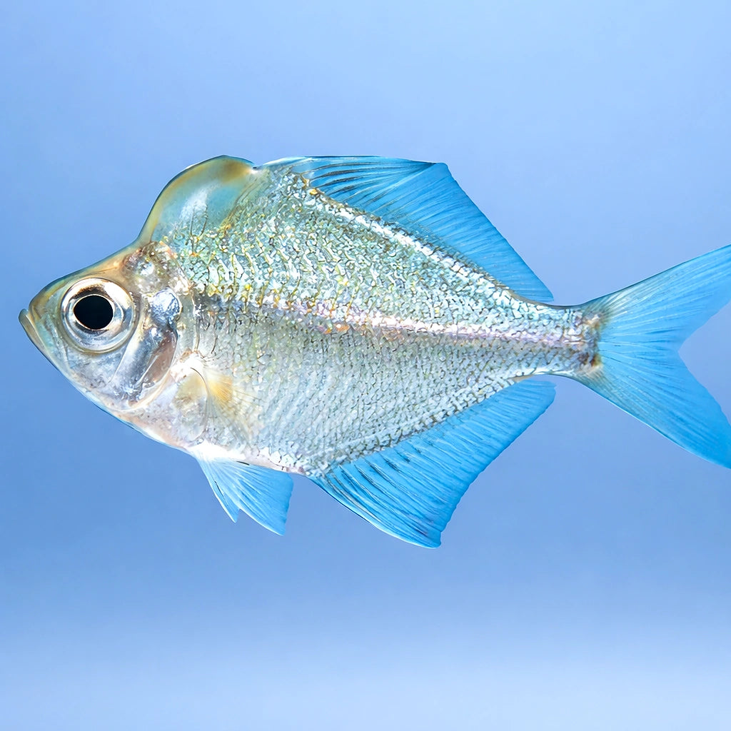 Parambanssis pulcinella 6,5 - 7, — tropical fish for sale UK — AI side clean view