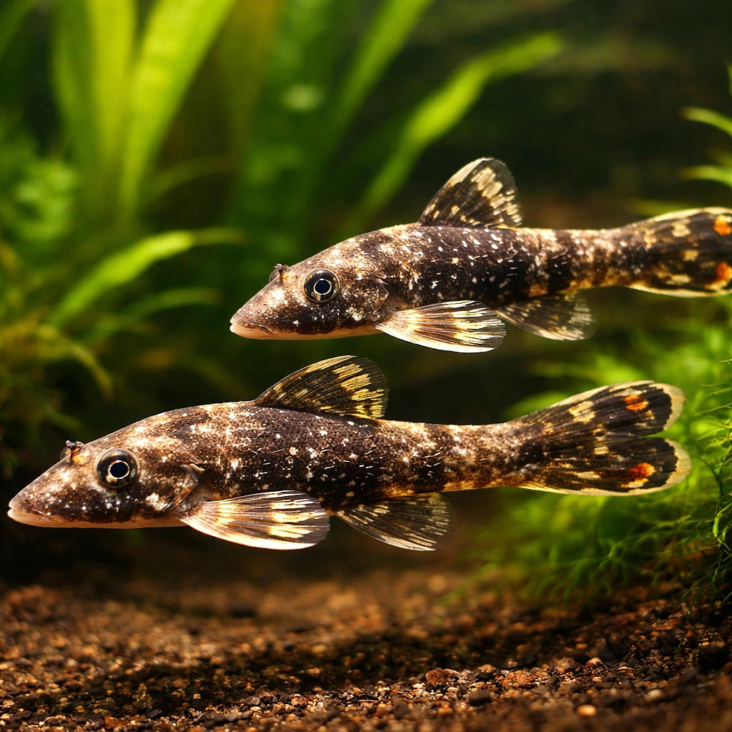 Parotocinclus sp. 1 - — tropical fish for sale UK — AI pair planted view
