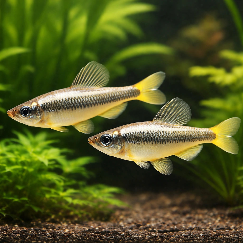 Parvus — tropical fish for sale UK — AI pair planted view