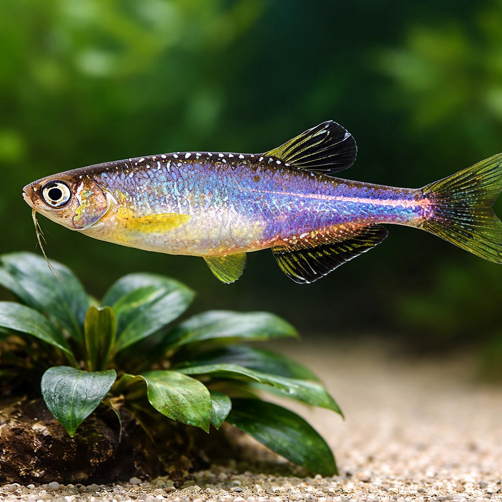 Pearl Danio — tropical fish for sale UK — AI scale plant view
