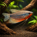 Pearl Gourami — Labyrinth Fish &amp; Gouramis for sale UK — AI hero driftwood view