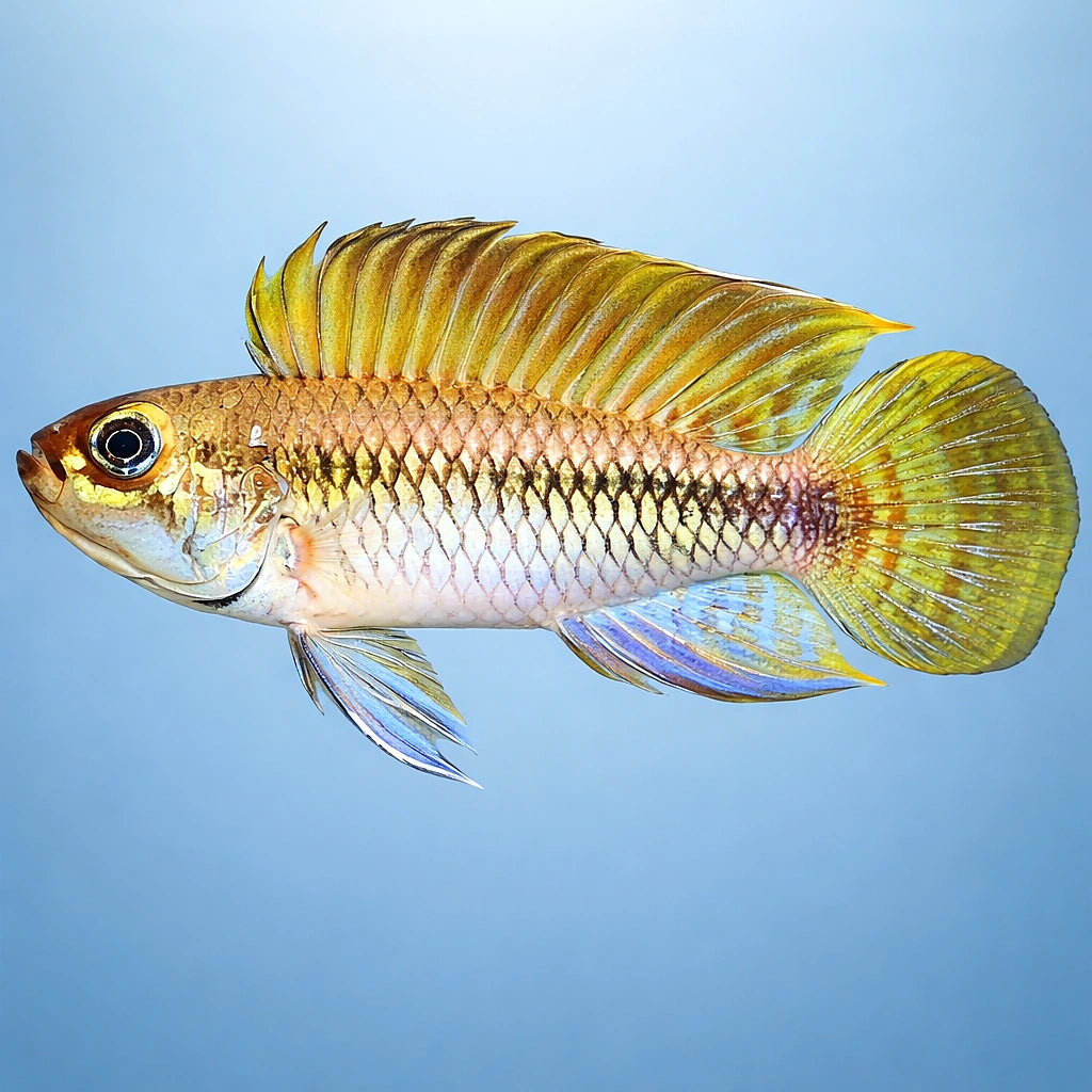 Pertensis Dwarf Cichlid — tropical fish for sale UK — AI side clean view