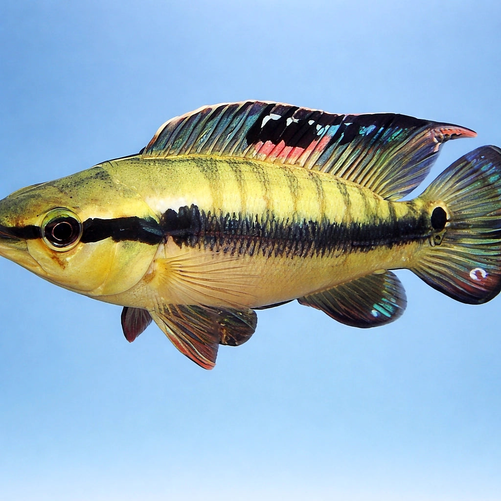 Peru Crenicichla — tropical fish for sale UK — AI side clean view