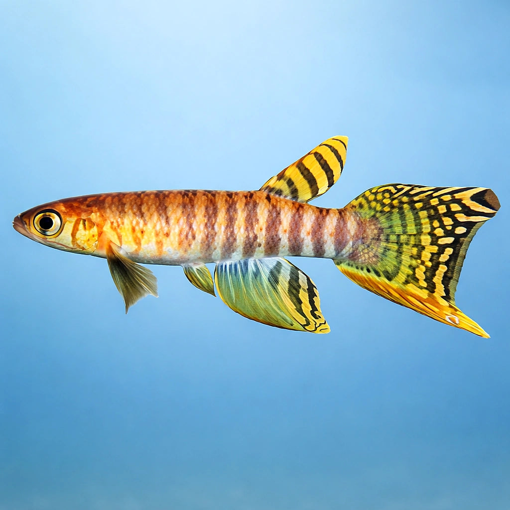 Peruvian Longfin — tropical fish for sale UK — AI side clean view