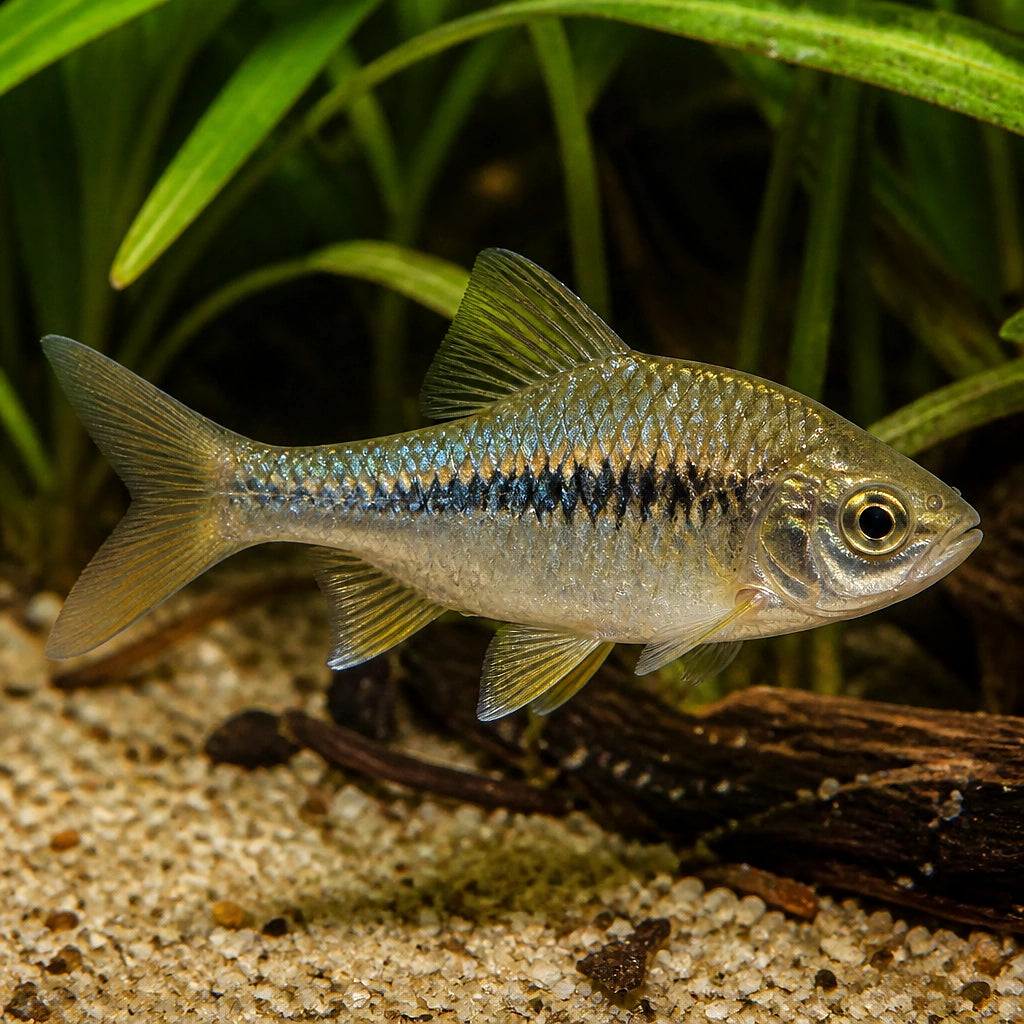 X Long Fin Rosy Barb — Barbs for sale UK — AI natural aquarium view