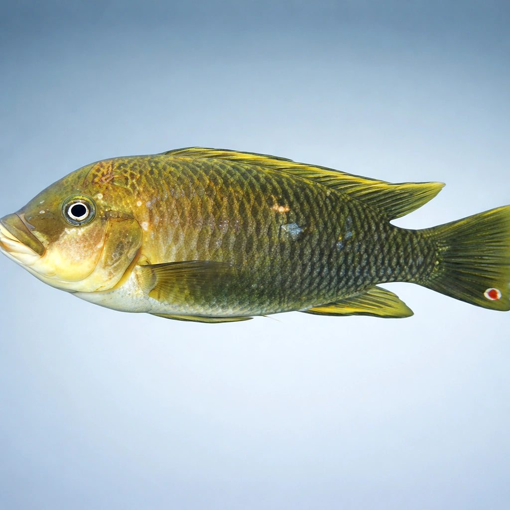 Petrochromis famula 4,5 - 5, — tropical fish for sale UK — AI side clean view