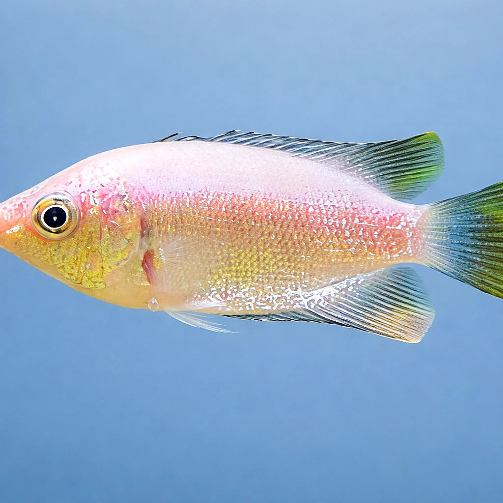 Pink Kissing Gourami — tropical fish for sale UK — AI side clean view