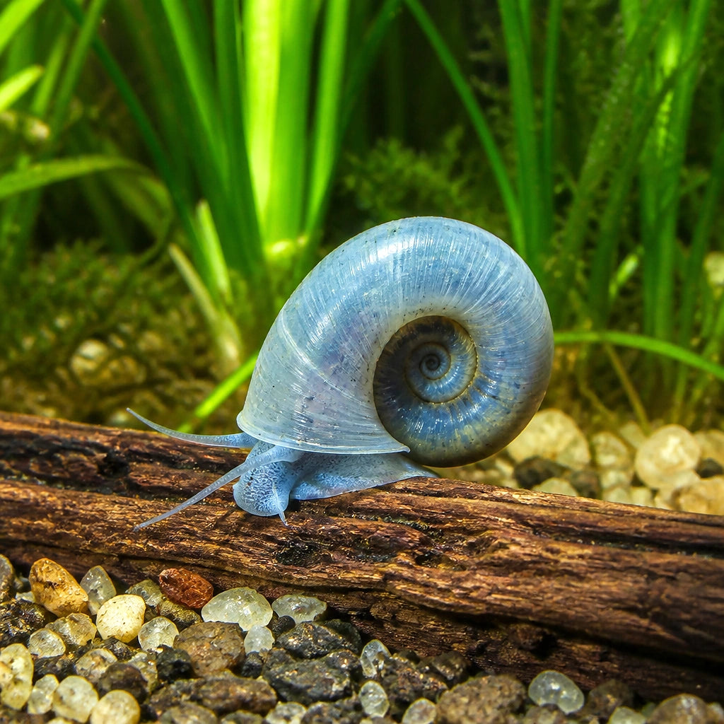 Seminole Ramshorn Snail — Snail for sale UK — AI natural aquarium view