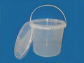 Petra 5.7 litre plastic bucket with lid for aquarium maintenance and storage