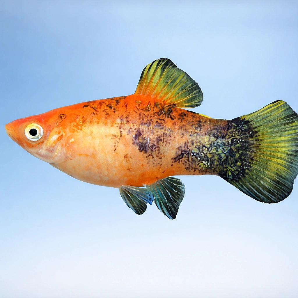 Platy Berlin - Xiphophorus maculatus — AI side clean view