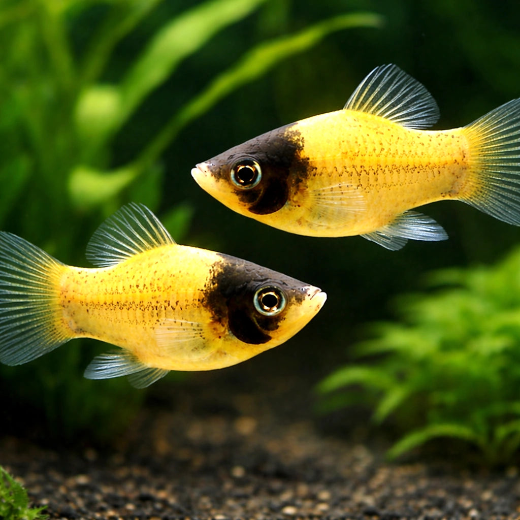 Platy fish — Platy for sale UK — AI pair planted view