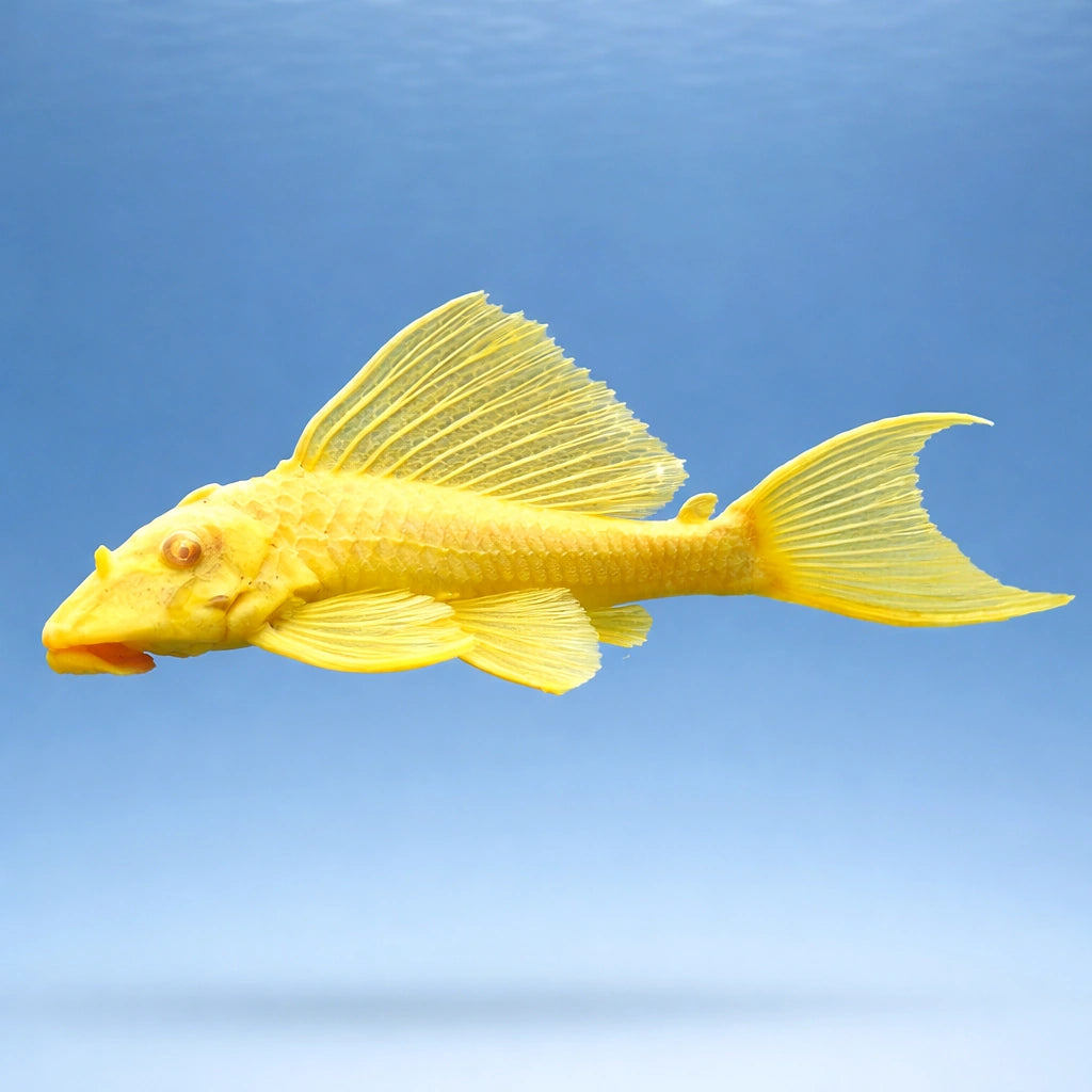 Suckermouth Catfish Gold — Hypostomus plecostomus 'Gold' - UK (Hypostomus plecostomus) — Buy this gold pleco for sale UK for…