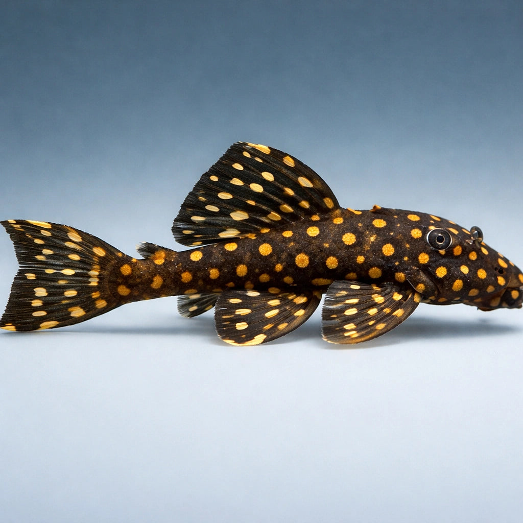 L029 Galaxy Pleco - Leporacanthicus sp. - UK (Leporacanthicus sp.) — Striking L029 Galaxy Pleco ideal for well-kept — side…