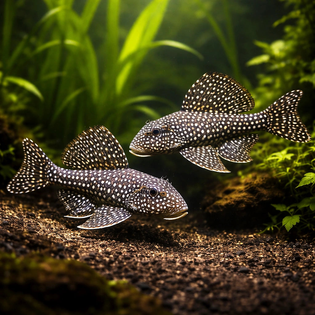 L048 Scobinancistrus sp. Pleco for Sale UK (Scobinancistrus sp.) — Buy the L048 Scobinancistrus sp — pair planted