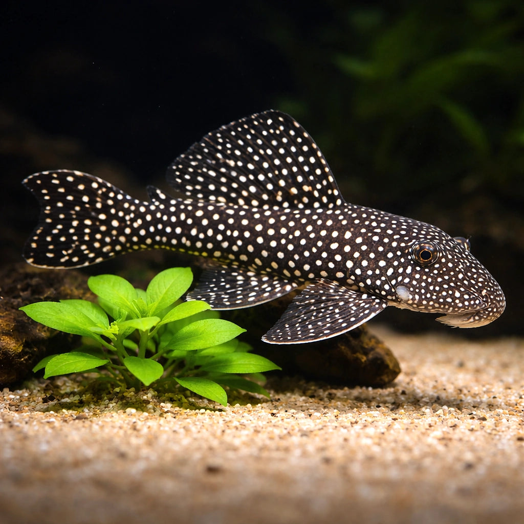 L048 Scobinancistrus sp. Pleco for Sale UK (Scobinancistrus sp.) — Buy the L048 Scobinancistrus sp — scale plant