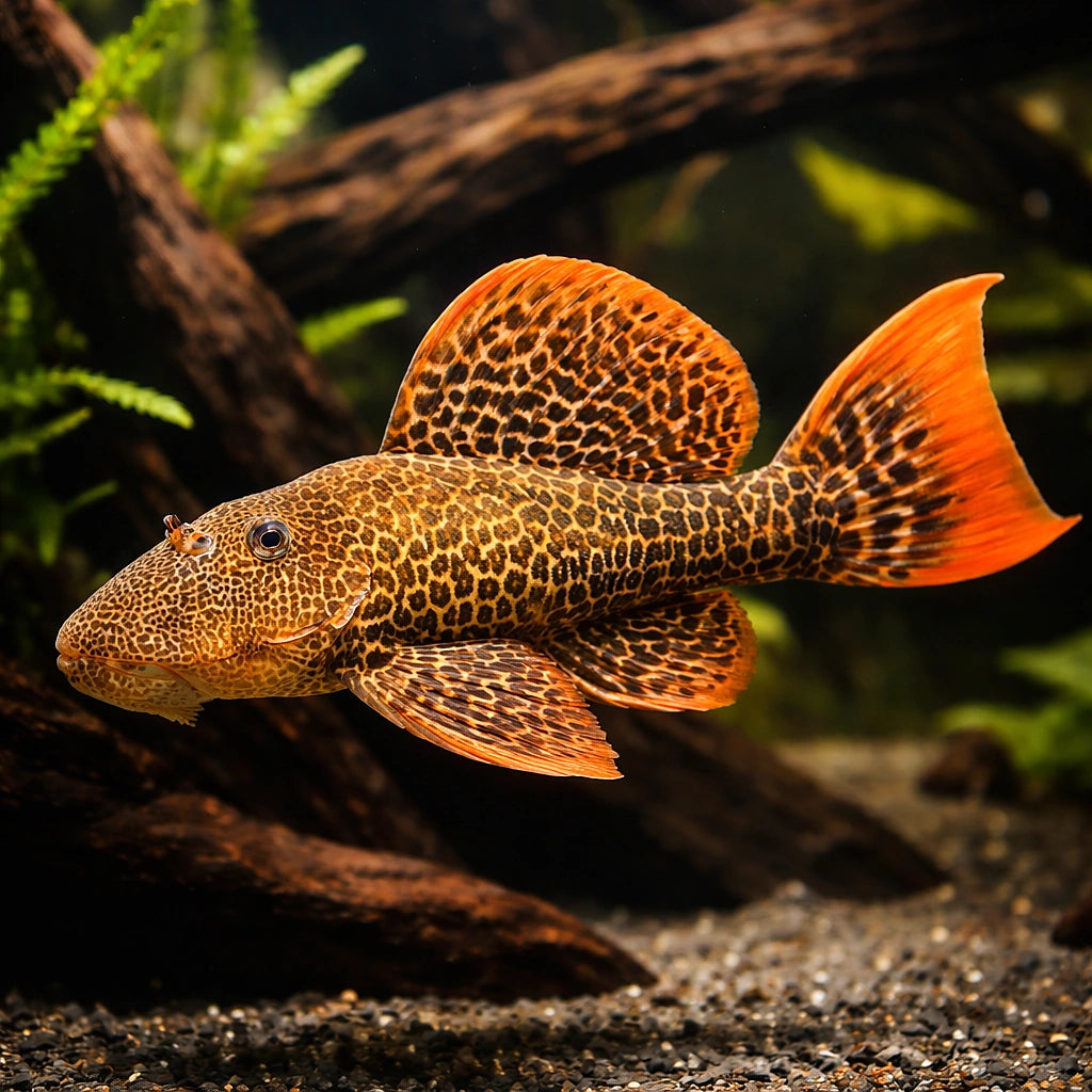 L114 Pseudacanthicus sp. Pleco for Sale UK (Pseudacanthicus sp.) — Add the bold L114 Pseudacanthicus sp — hero driftwood
