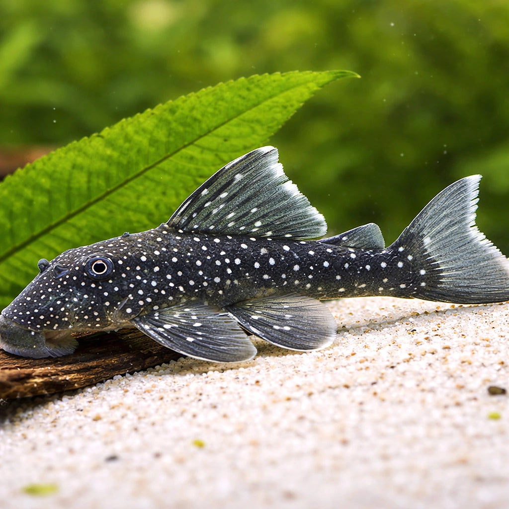 L128 Hemiancistrus sp. (Blue Phantom Pleco) - UK (Hemiancistrus sp.) — Buy this striking L128 Hemiancistrus sp — scale plant