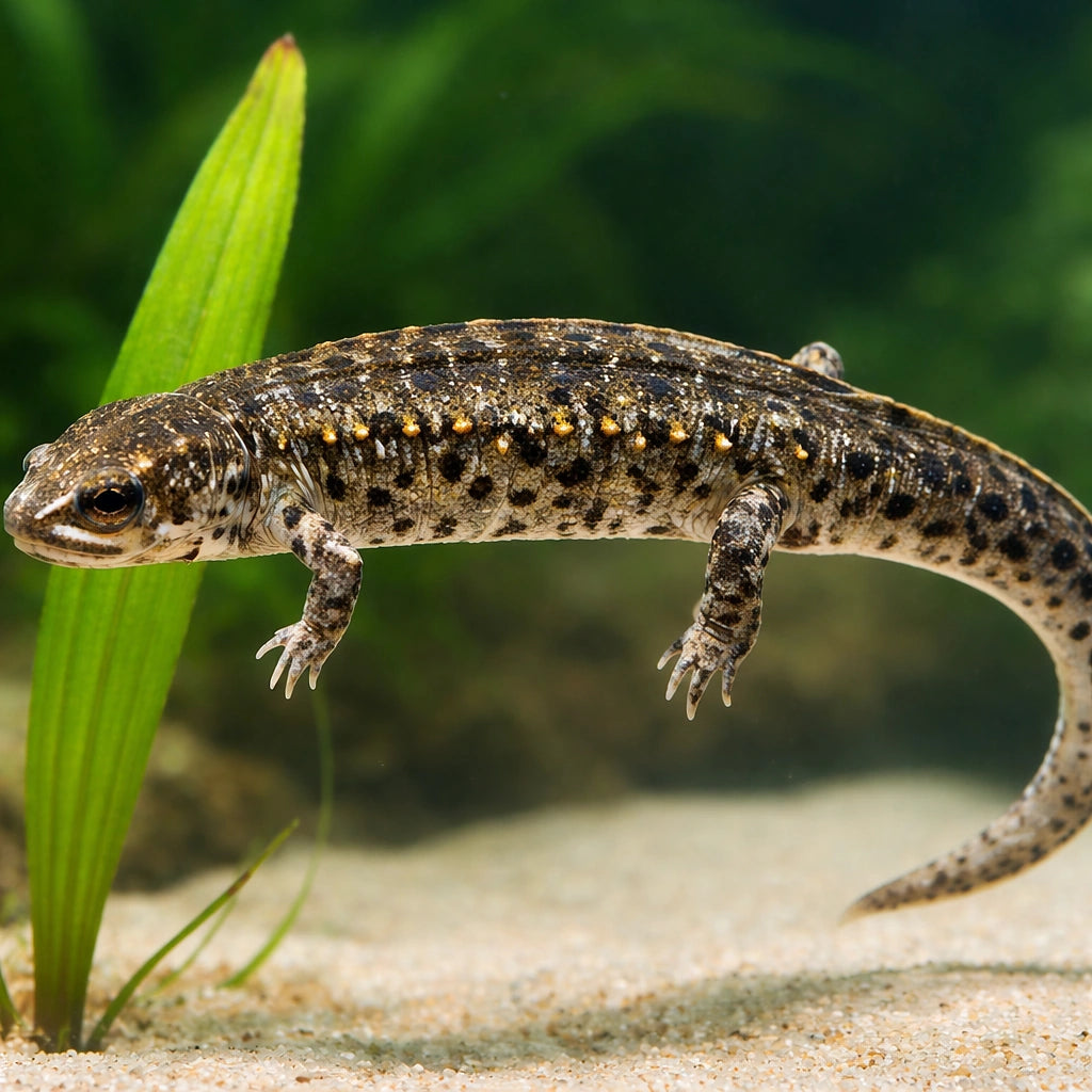 Pleurodela spec. — tropical fish for sale UK — AI scale plant view