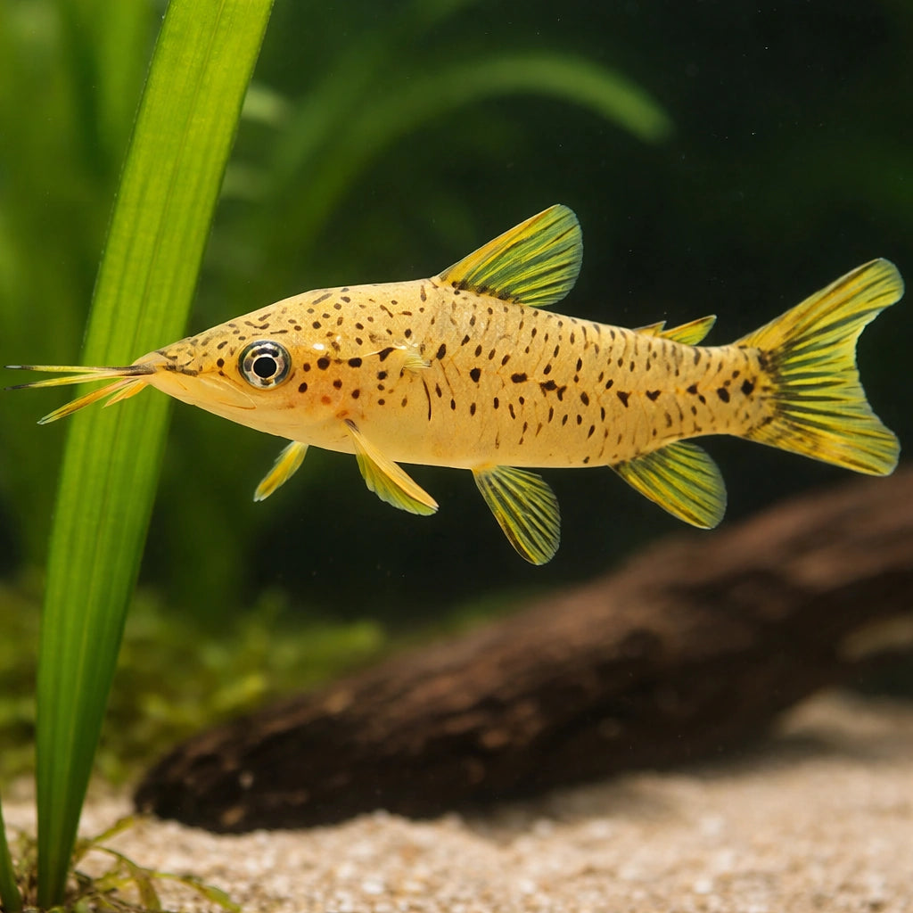 Porthole Catfish — tropical fish for sale UK — AI scale plant view