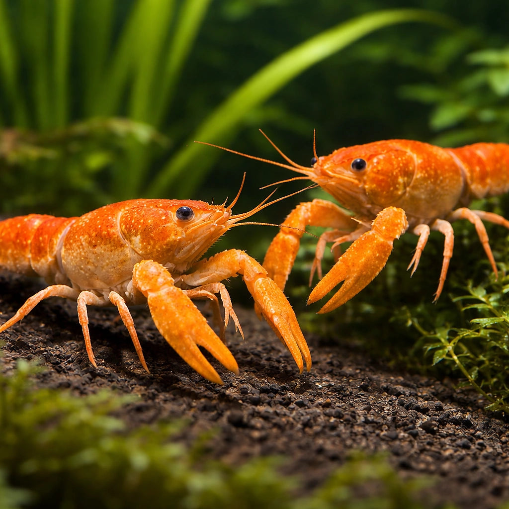 Procambarus milleri > — tropical fish for sale UK — AI pair planted view
