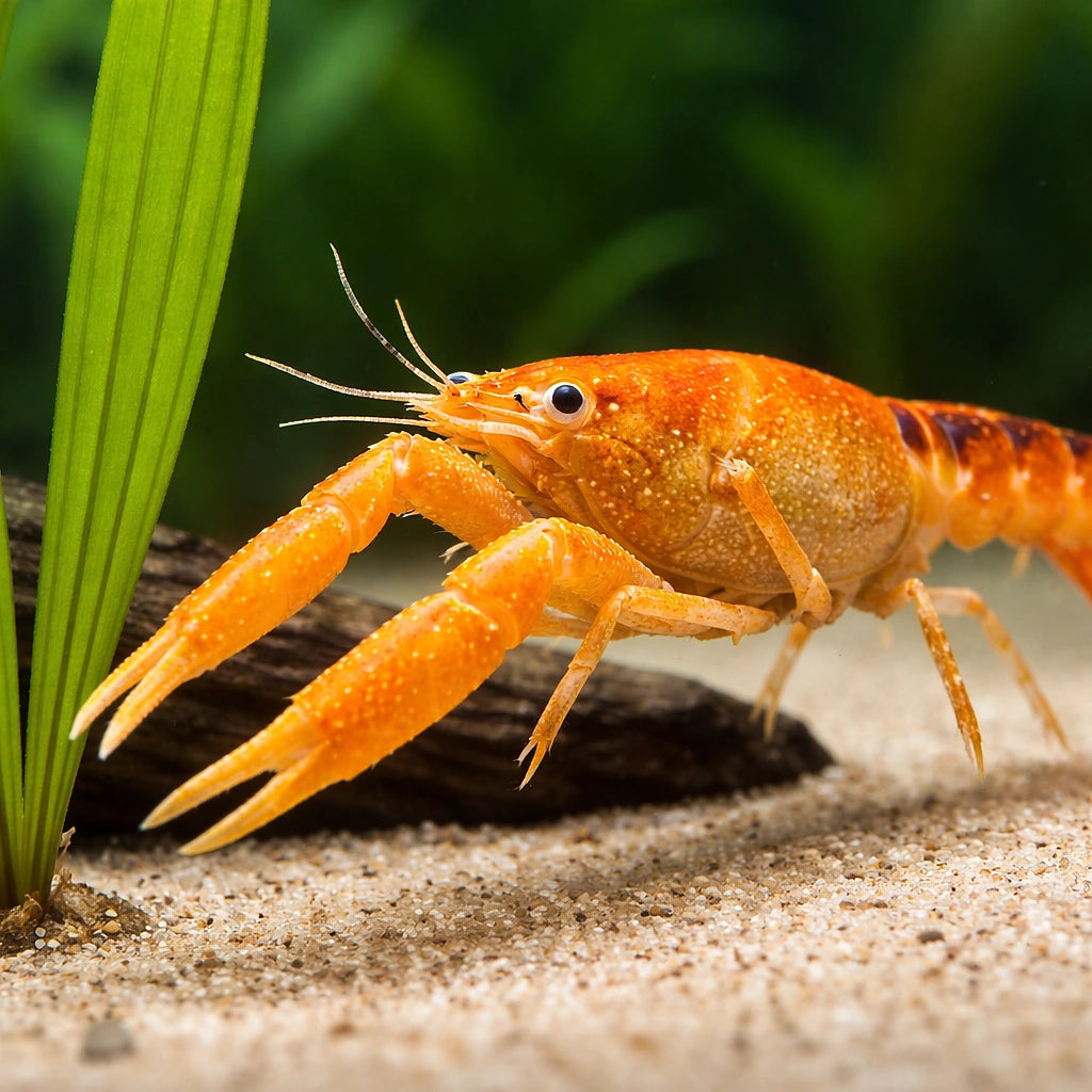 Procambarus milleri > — tropical fish for sale UK — AI scale plant view
