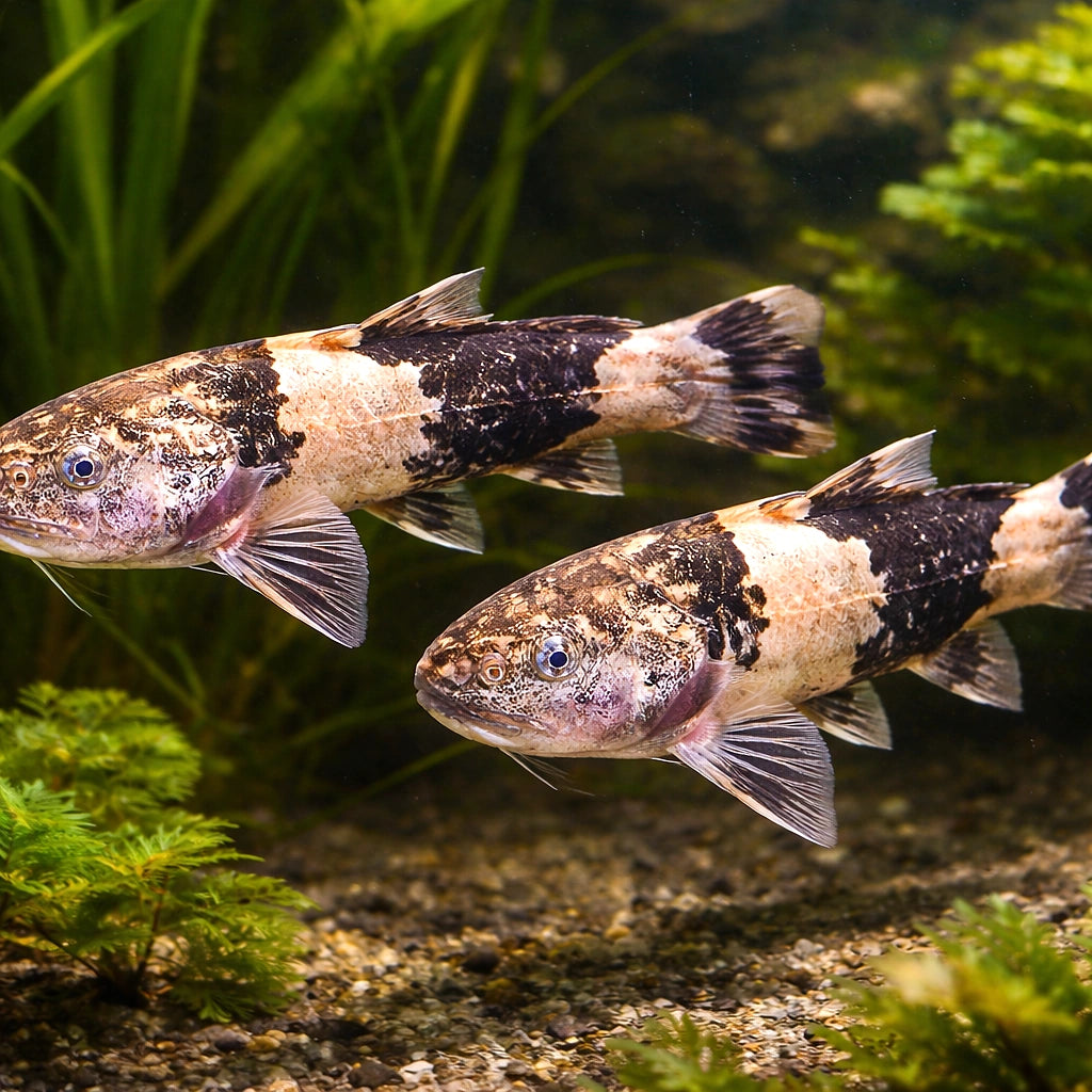 Pseudopimedolus zungaro bufonius > — tropical fish for sale UK — AI pair planted view
