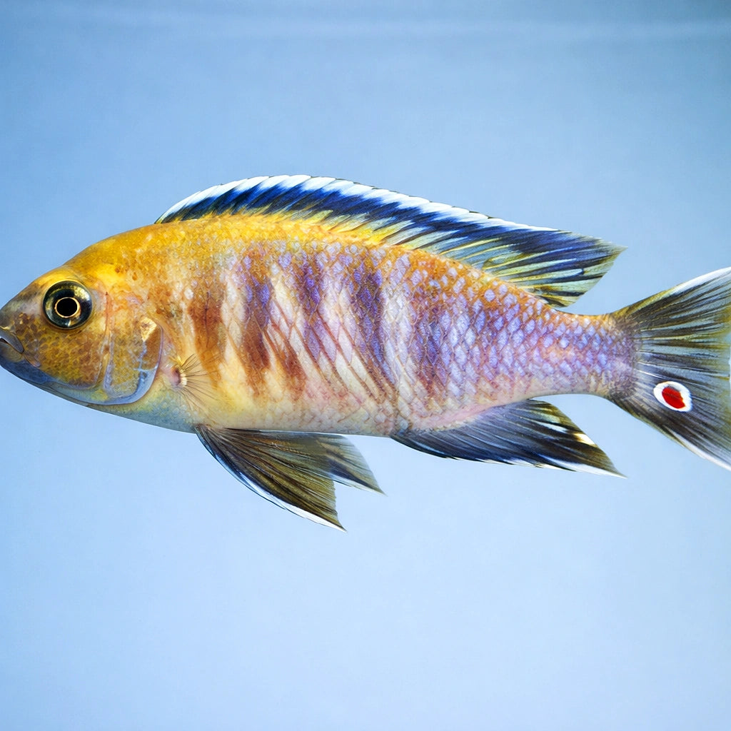 Pseudotropheus gracilior 4 - — tropical fish for sale UK — AI side clean view