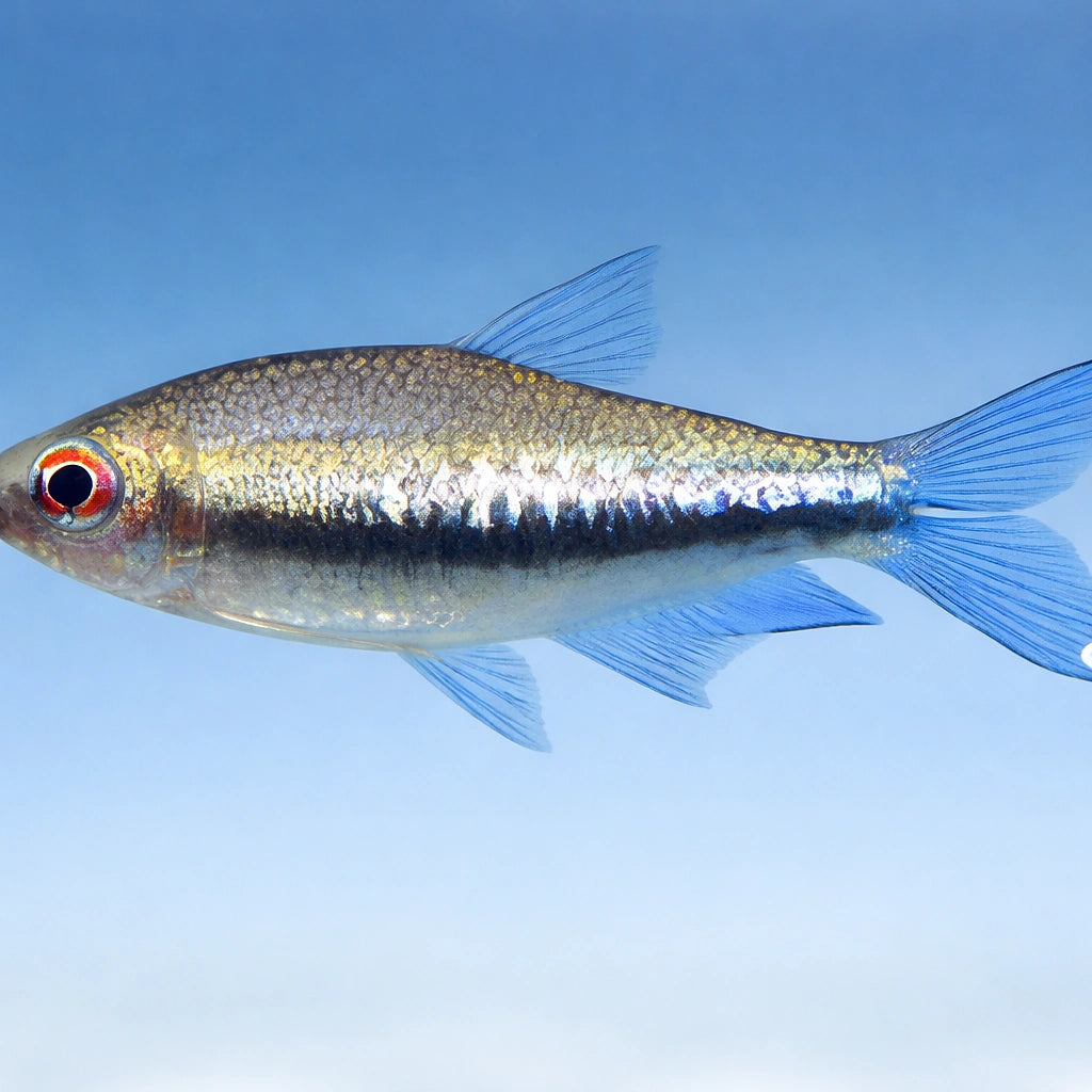 Rainbow Tetra — tropical fish for sale UK — AI side clean view