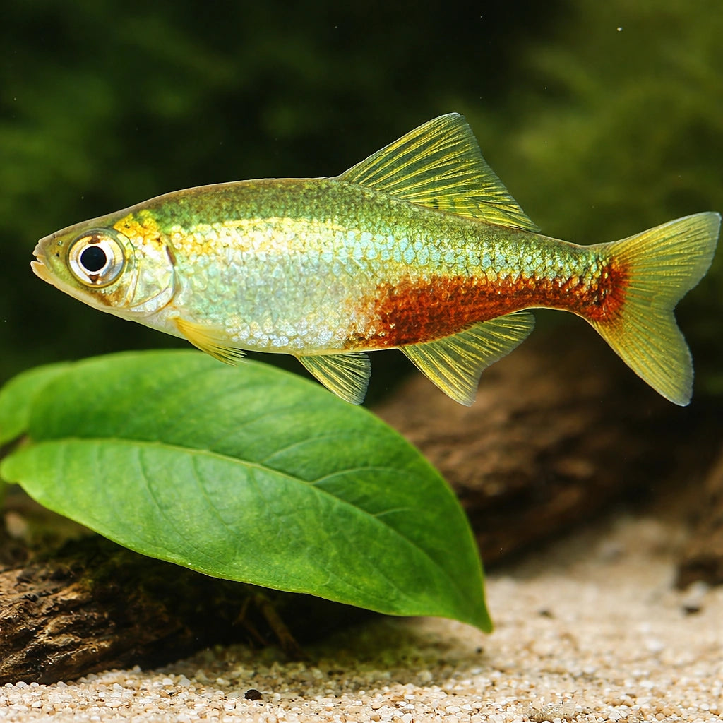Rathbun's Bloodfin — tropical fish for sale UK — AI scale plant view