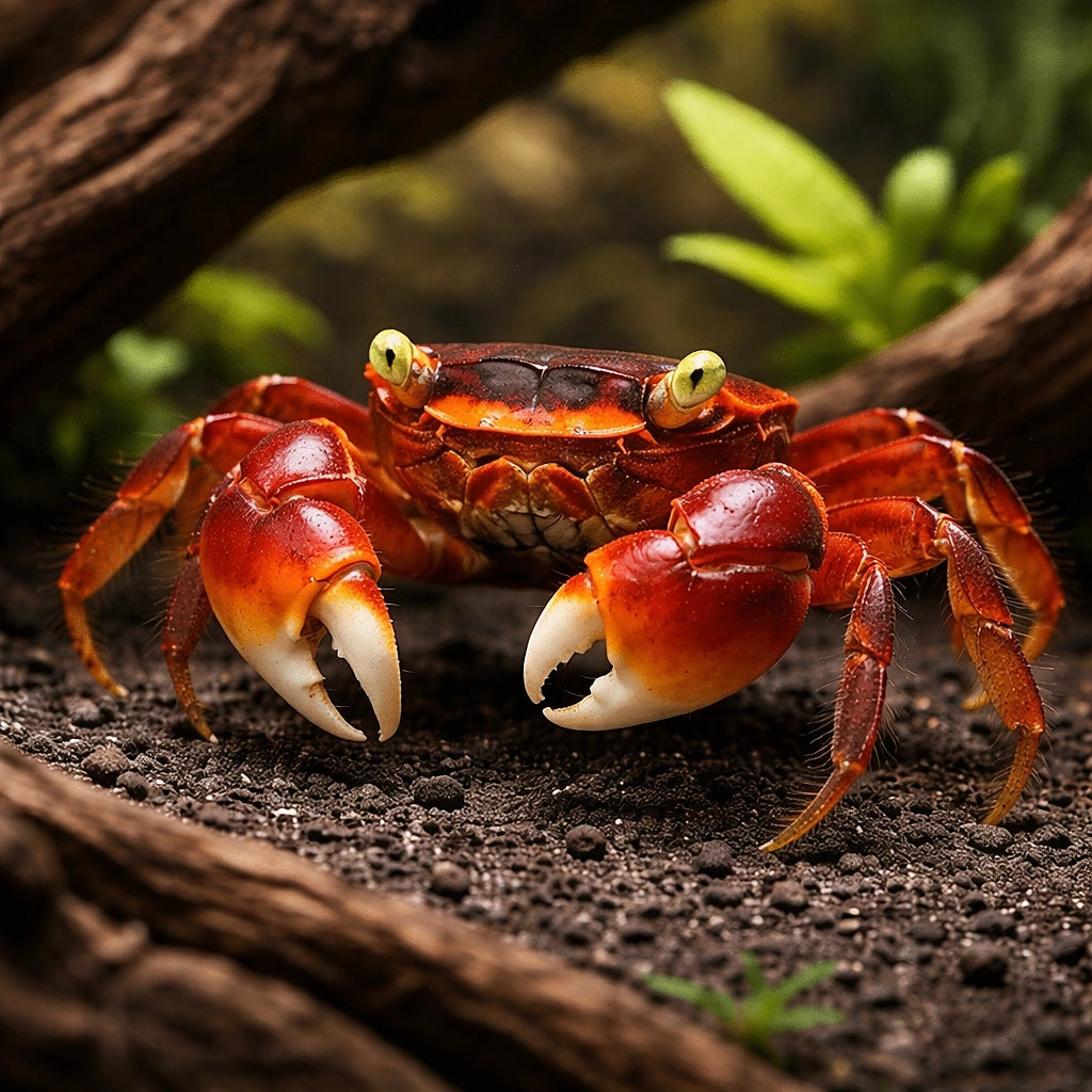 red apple crab — Freshwater Crabs and Lobsters for sale UK — AI hero driftwood view