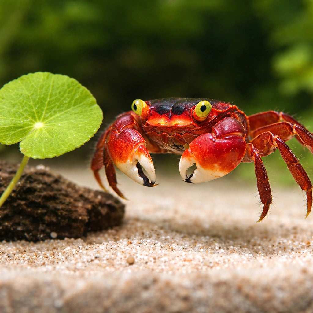 red apple crab — Freshwater Crabs and Lobsters for sale UK — AI scale plant view