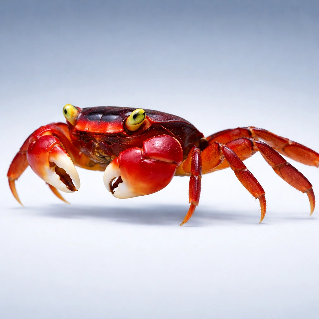 red apple crab — Freshwater Crabs and Lobsters for sale UK — AI side clean view