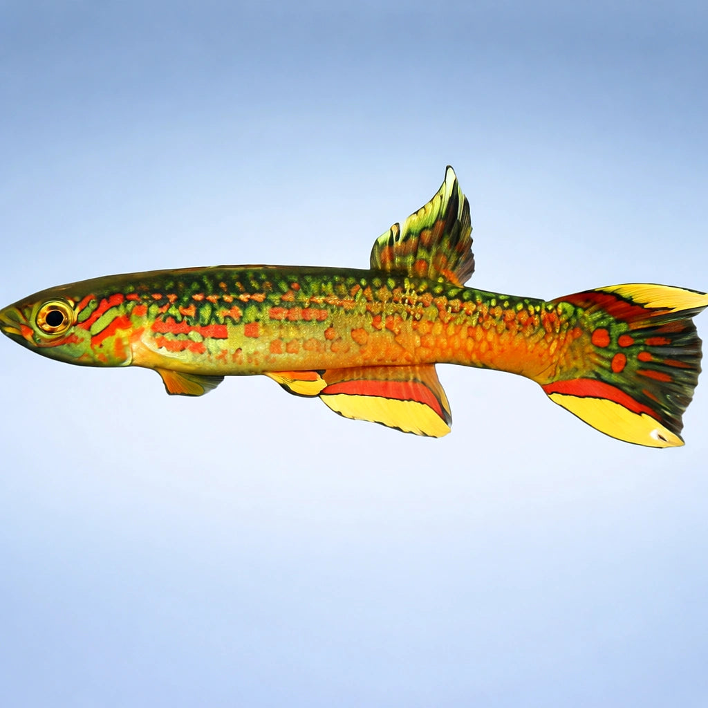 Red-Chinned Aphyosemion — tropical fish for sale UK — AI side clean view